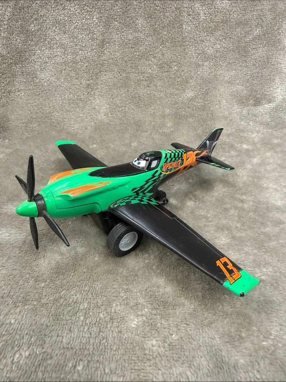 Ripslinger & Racing Disney Pixar Planes Model Plane Pullback Pull Back